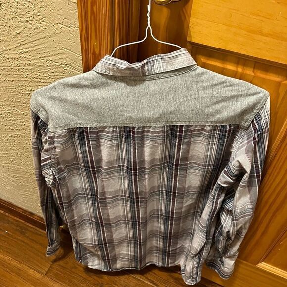 Seven 7 womens size medium button up shirt - Picture 2 of 7